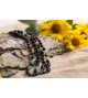 Amber teething necklace - Gemstone - Amber and semi-percious stones 